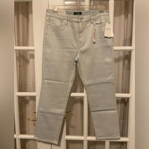 Ralph Lauren metallic coated jeans NWT